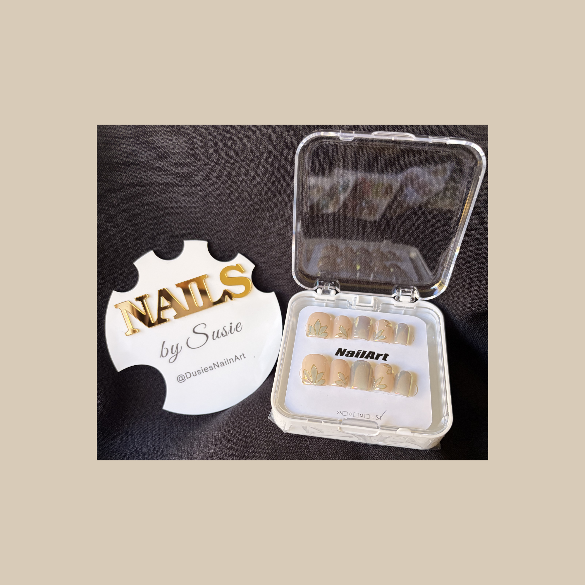 Coastal Whisper Press On-Nail Set