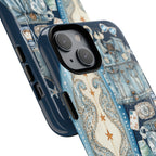 Sundown Cowgirl Boots Navy Tough Case