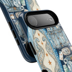 Sundown Cowgirl Boots Navy Tough Case
