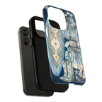 Sundown Cowgirl Boots Navy Tough Case