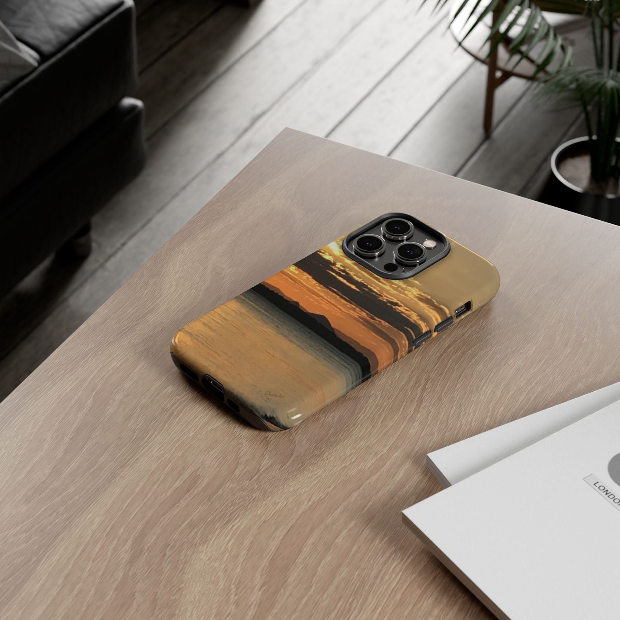 Golden Sunset Tough Case