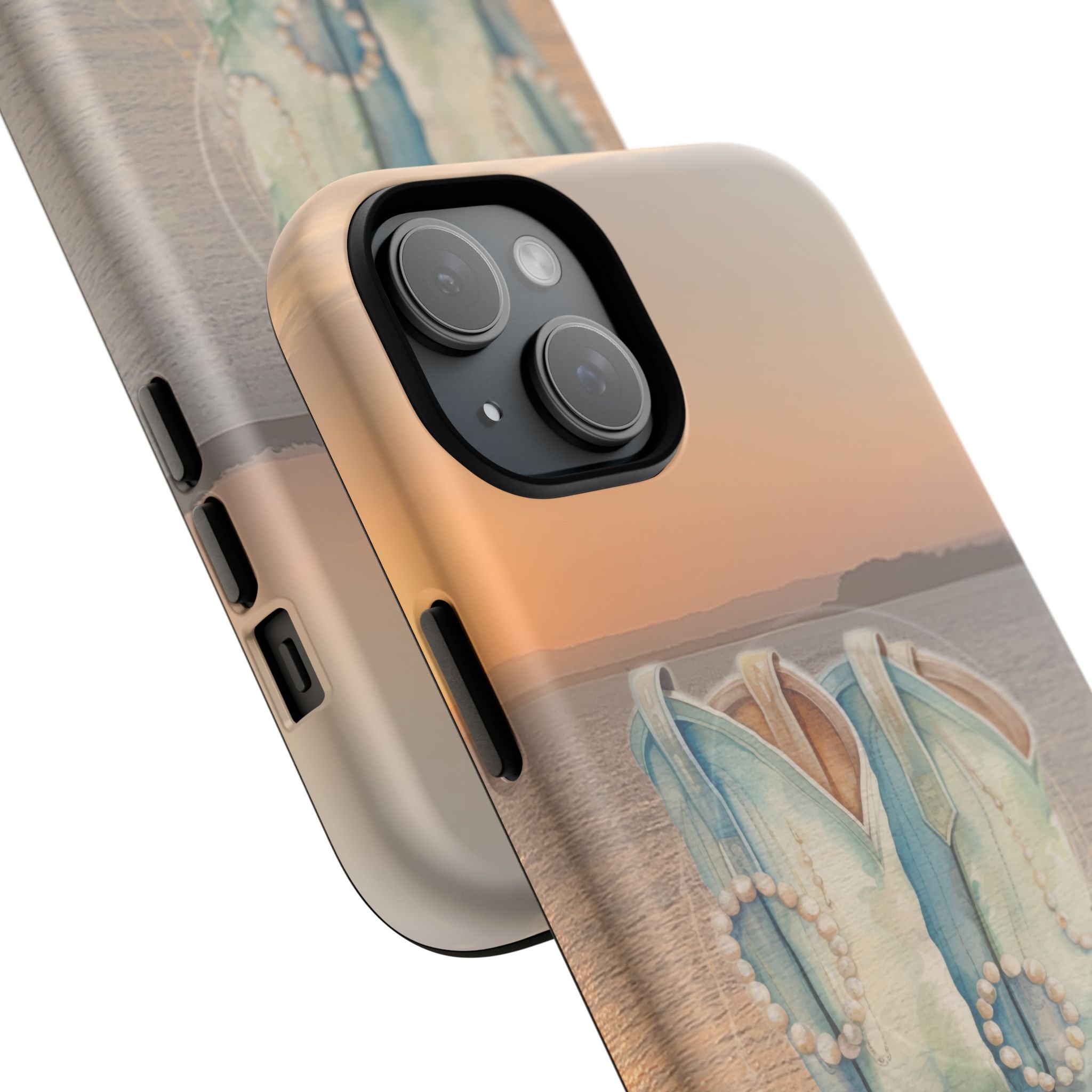 Sundown Boots Phone Case | Coastal Western Artwork| Tough Magnetic Case