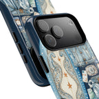 Sundown Cowgirl Boots Navy Tough Case