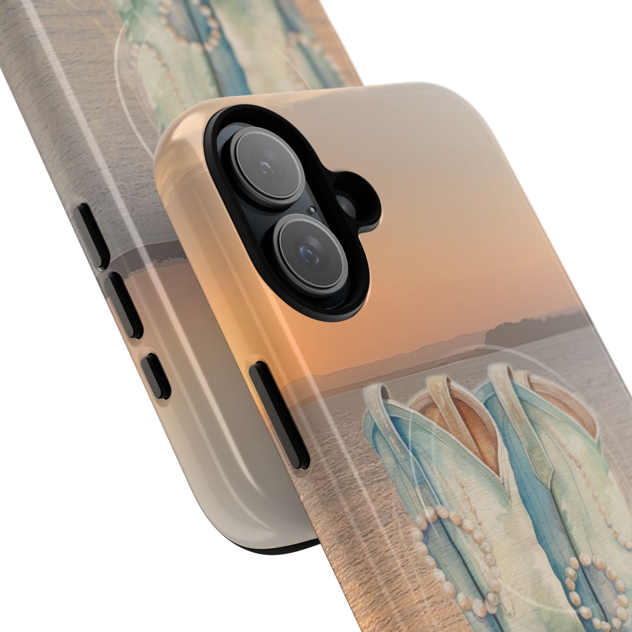 Sundown Boots Phone Case | Coastal Western Artwork| Tough Magnetic Case