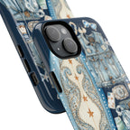 Sundown Cowgirl Boots Navy Tough Case