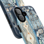 Sundown Cowgirl Boots Navy Tough Case