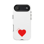 Red Heart Love Design Phone Case | Tough Magnetic Case