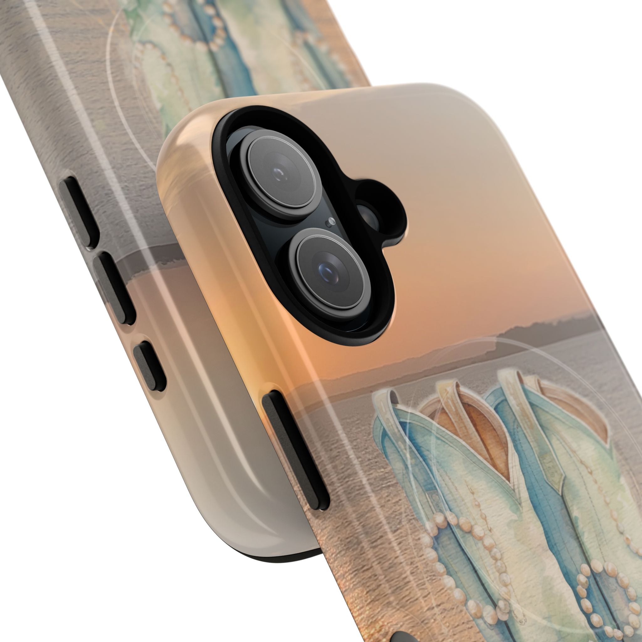 Sundown Boots Phone Case | Coastal Western Artwork| Tough Magnetic Case