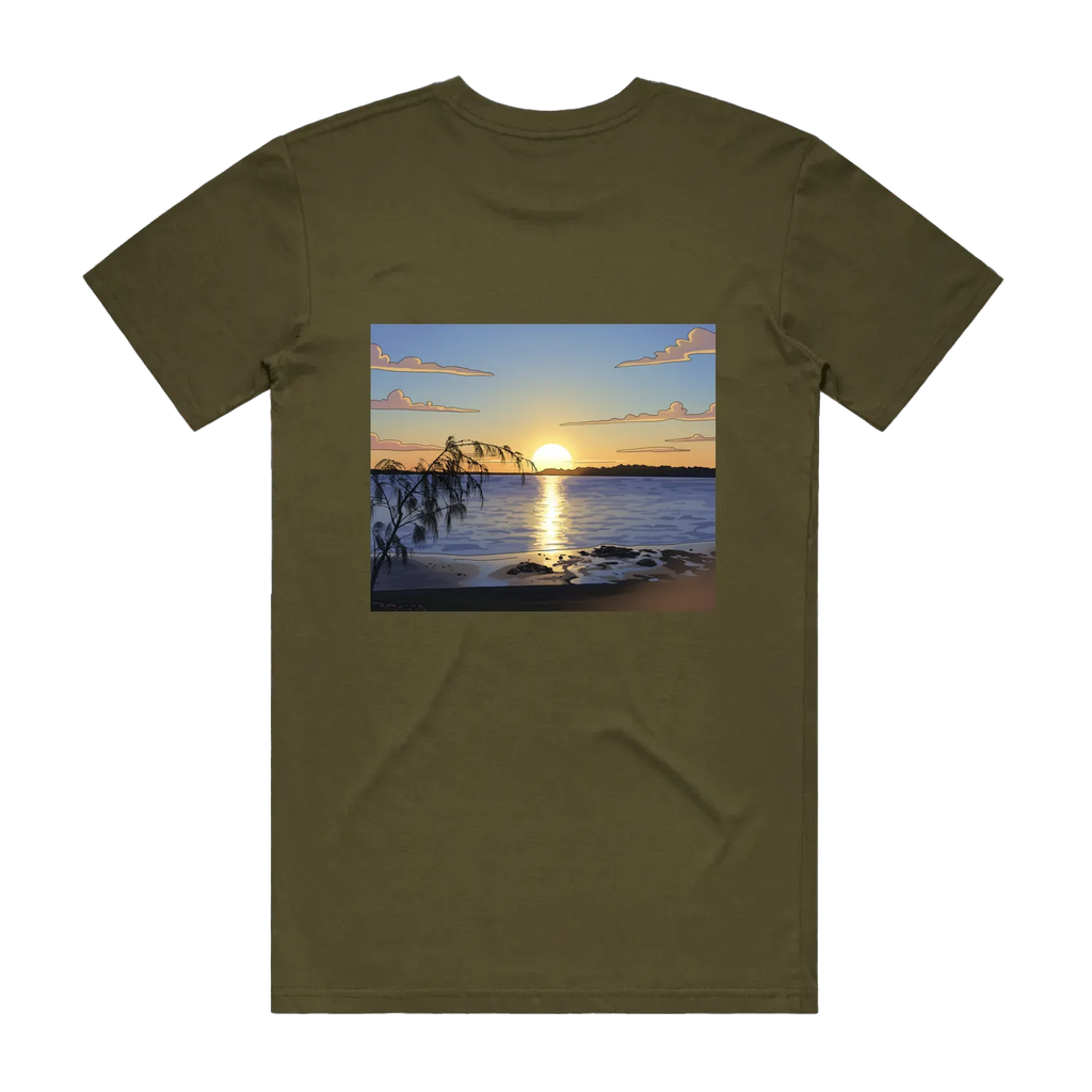 Dusies Coastal Tee - Quiet Horizon