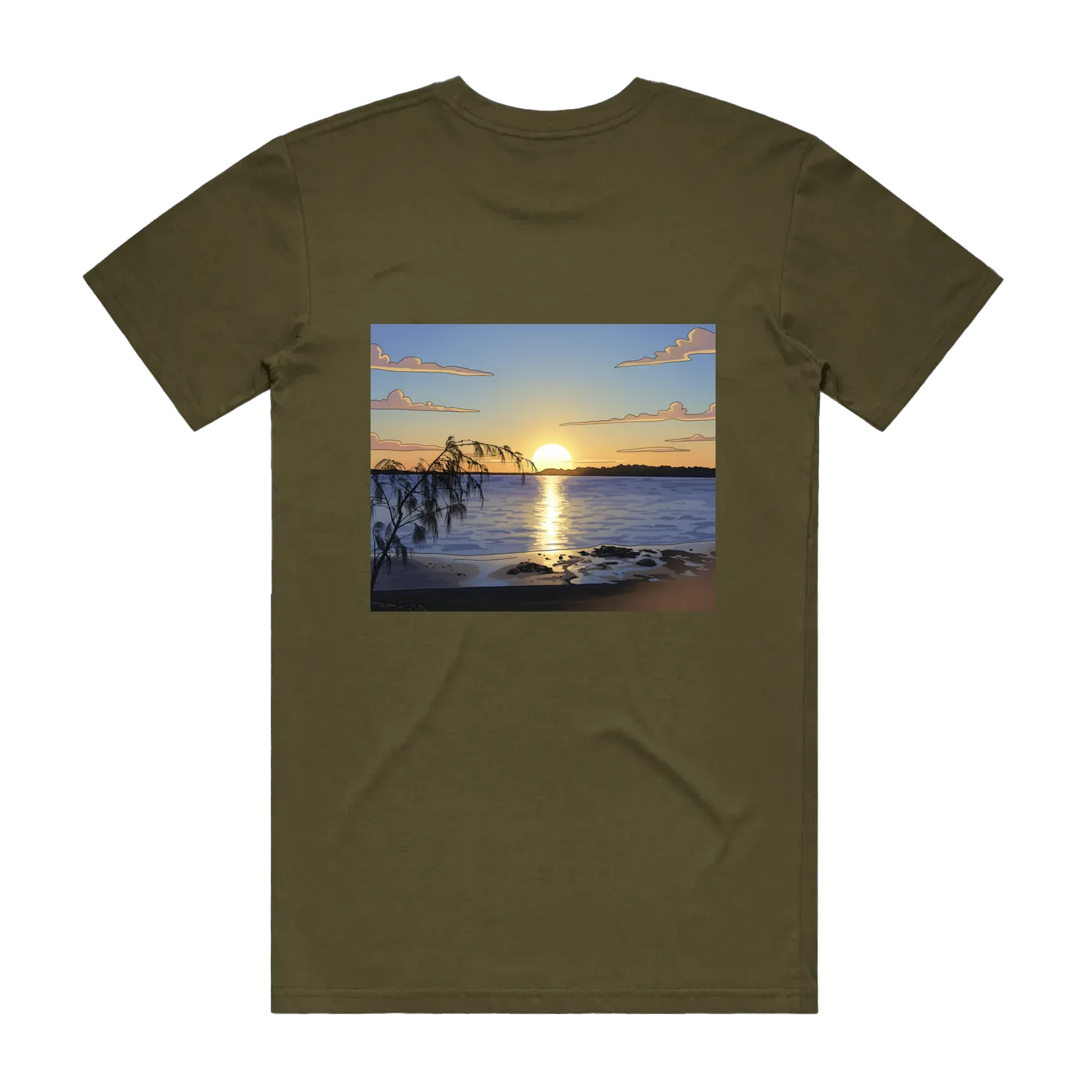 Dusies Coastal Tee - Quiet Horizon