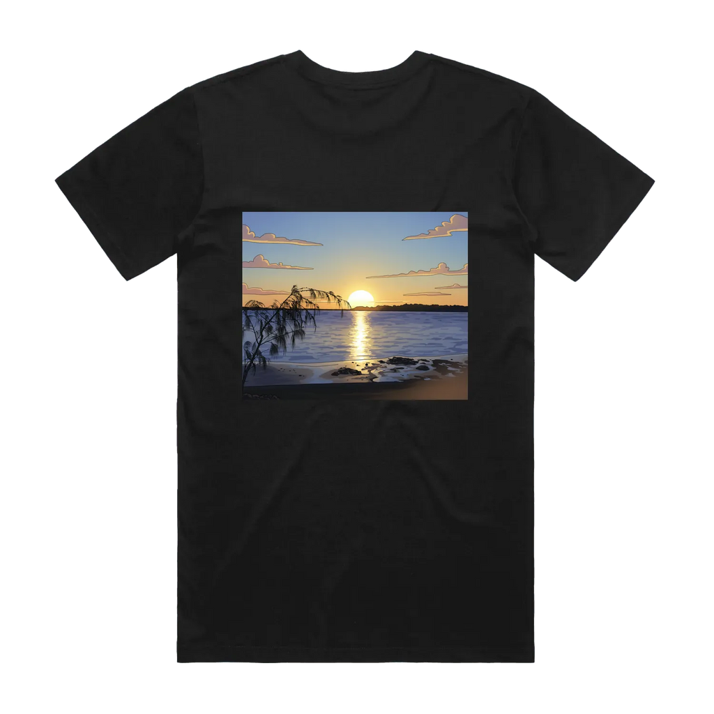 Dusies Coastal Tee - Quiet Horizon