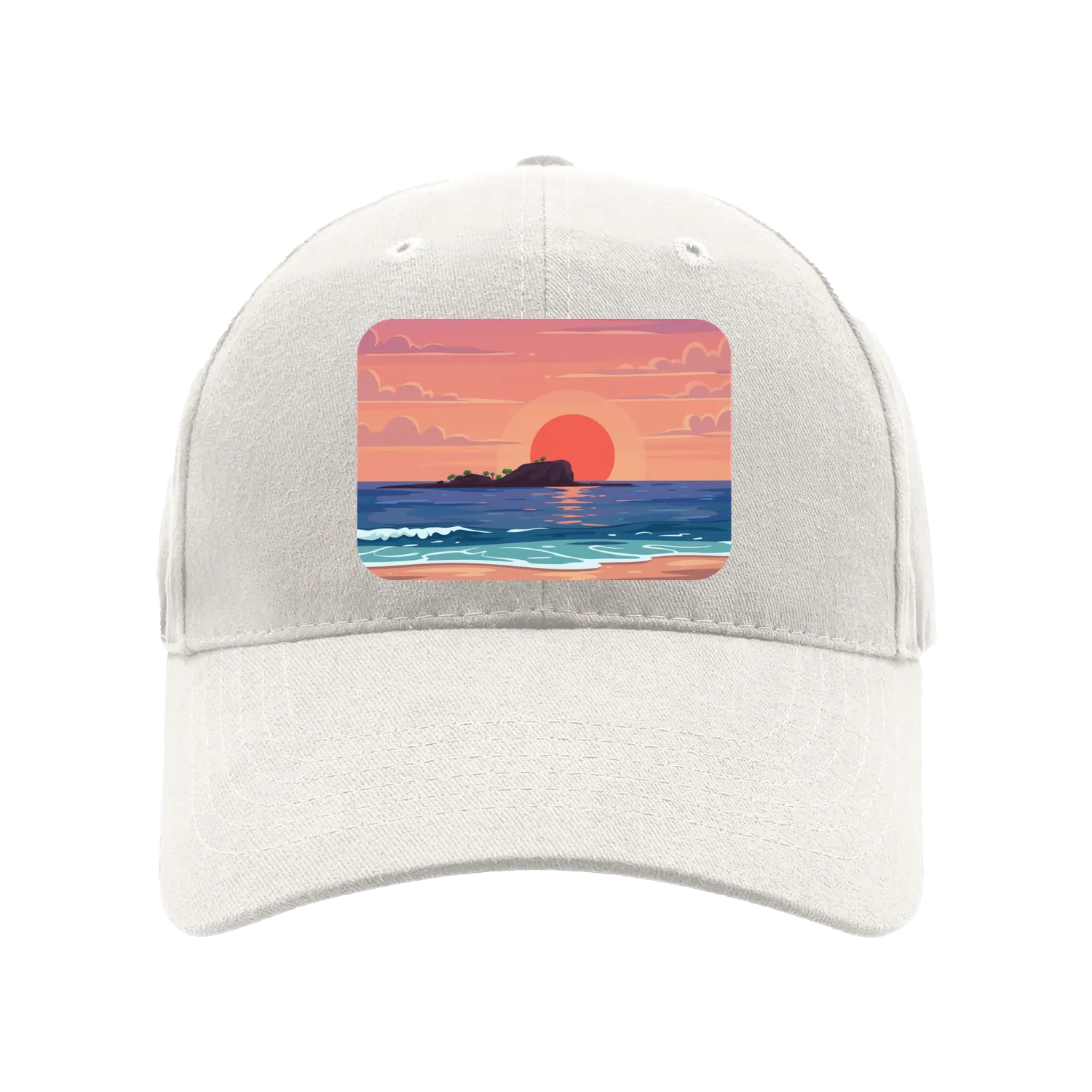 Chalk White front flat lay