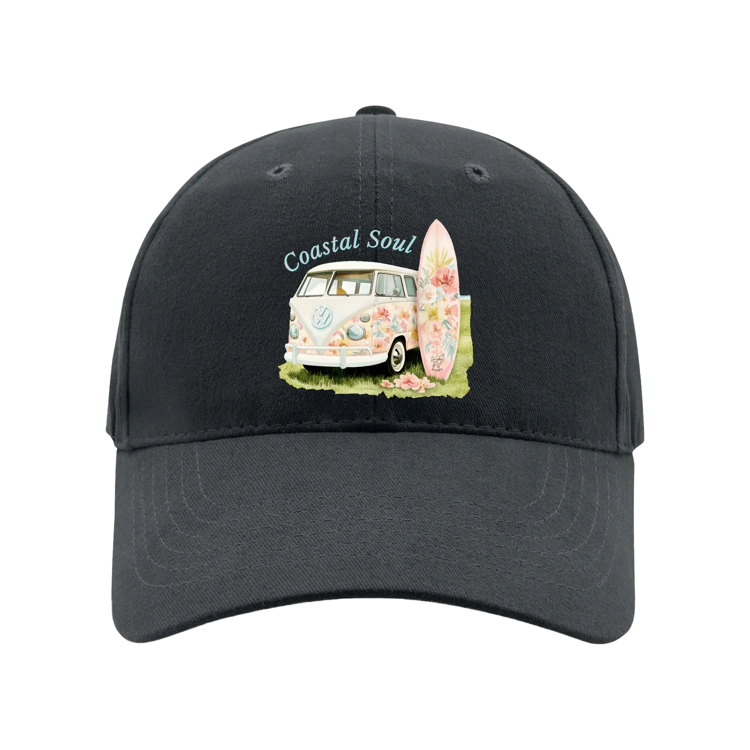 Charcoal front flat lay