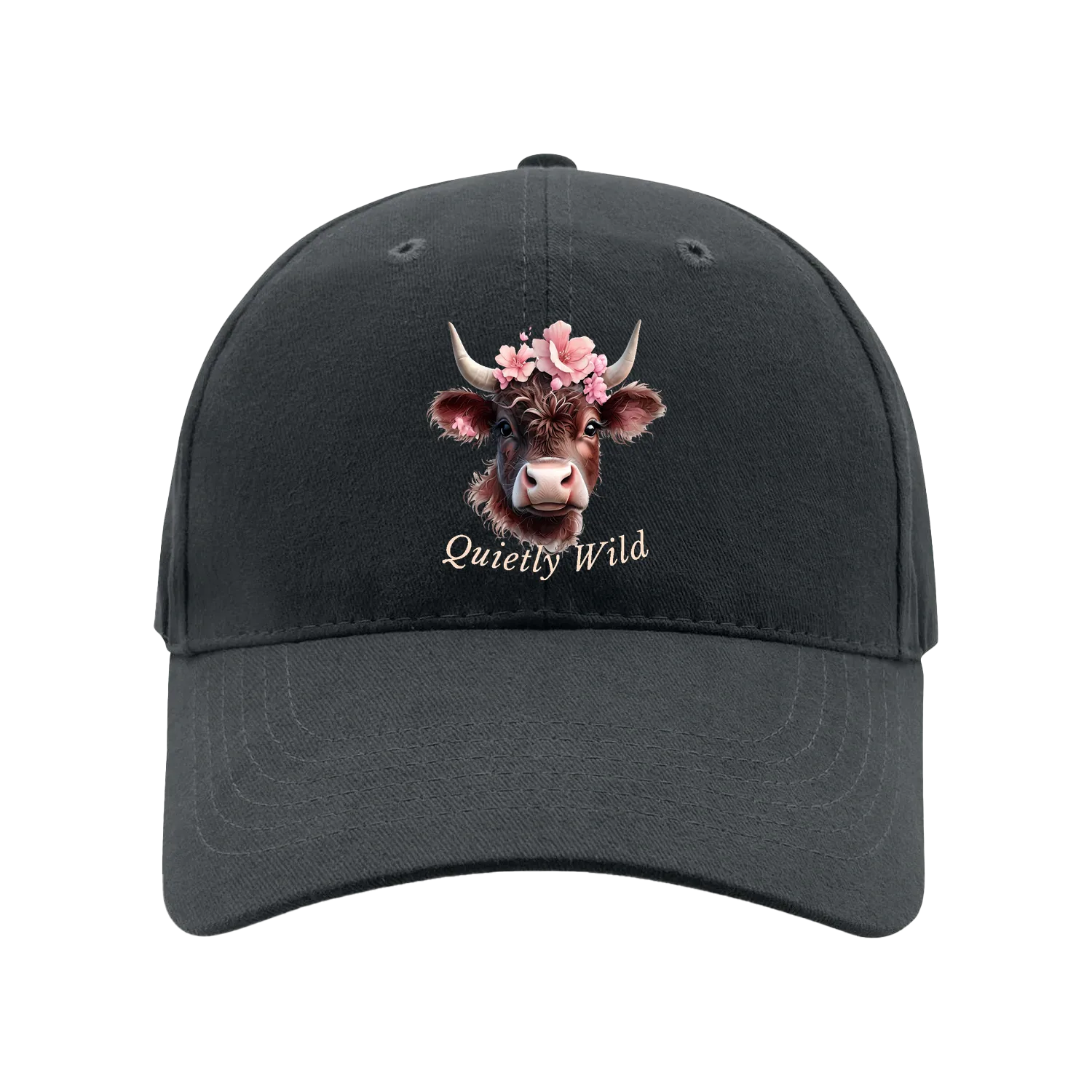 Charcoal front flat lay