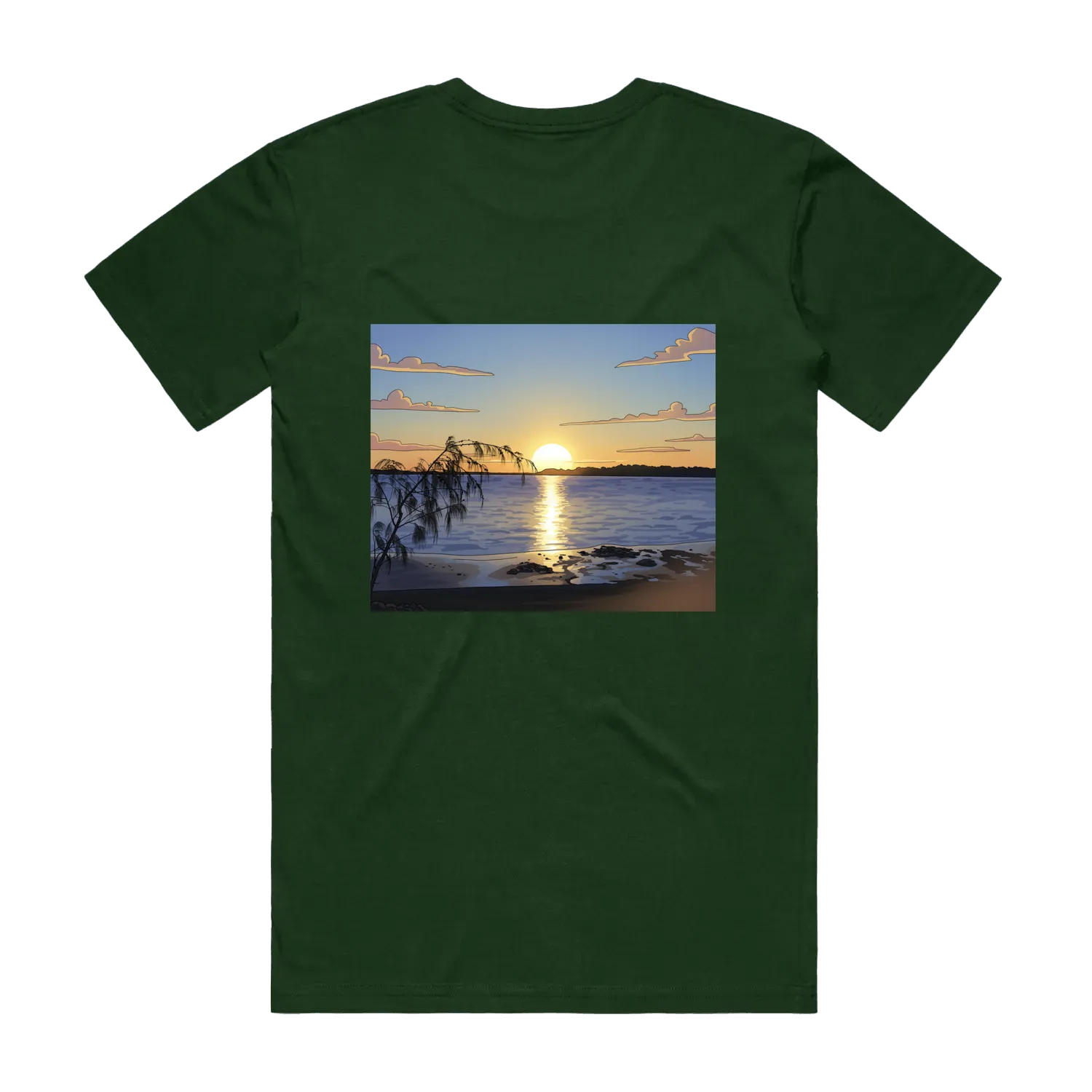Dusies Coastal Tee - Quiet Horizon