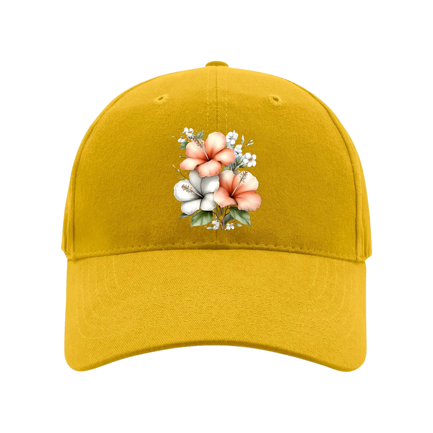 Gold front flat lay