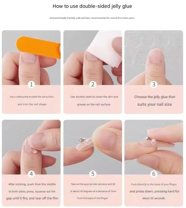 Coastal Spark Press-On Nail Set