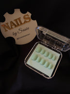 Sage Tide Press-on Nail Set (Large)