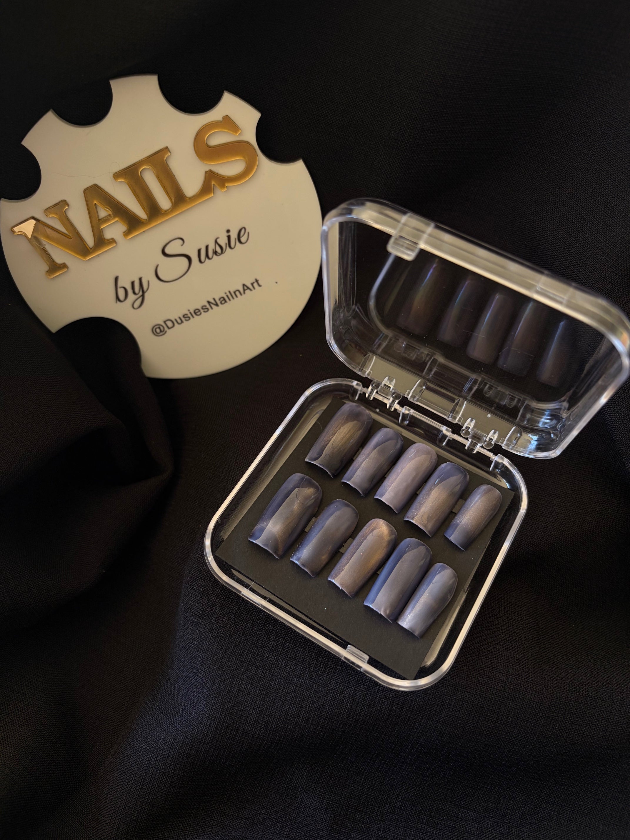 Midnight Coast Press On-Nail Set