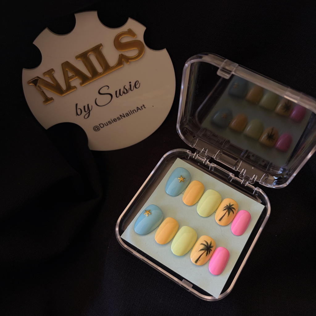 Island Glow Press On-Nail Set