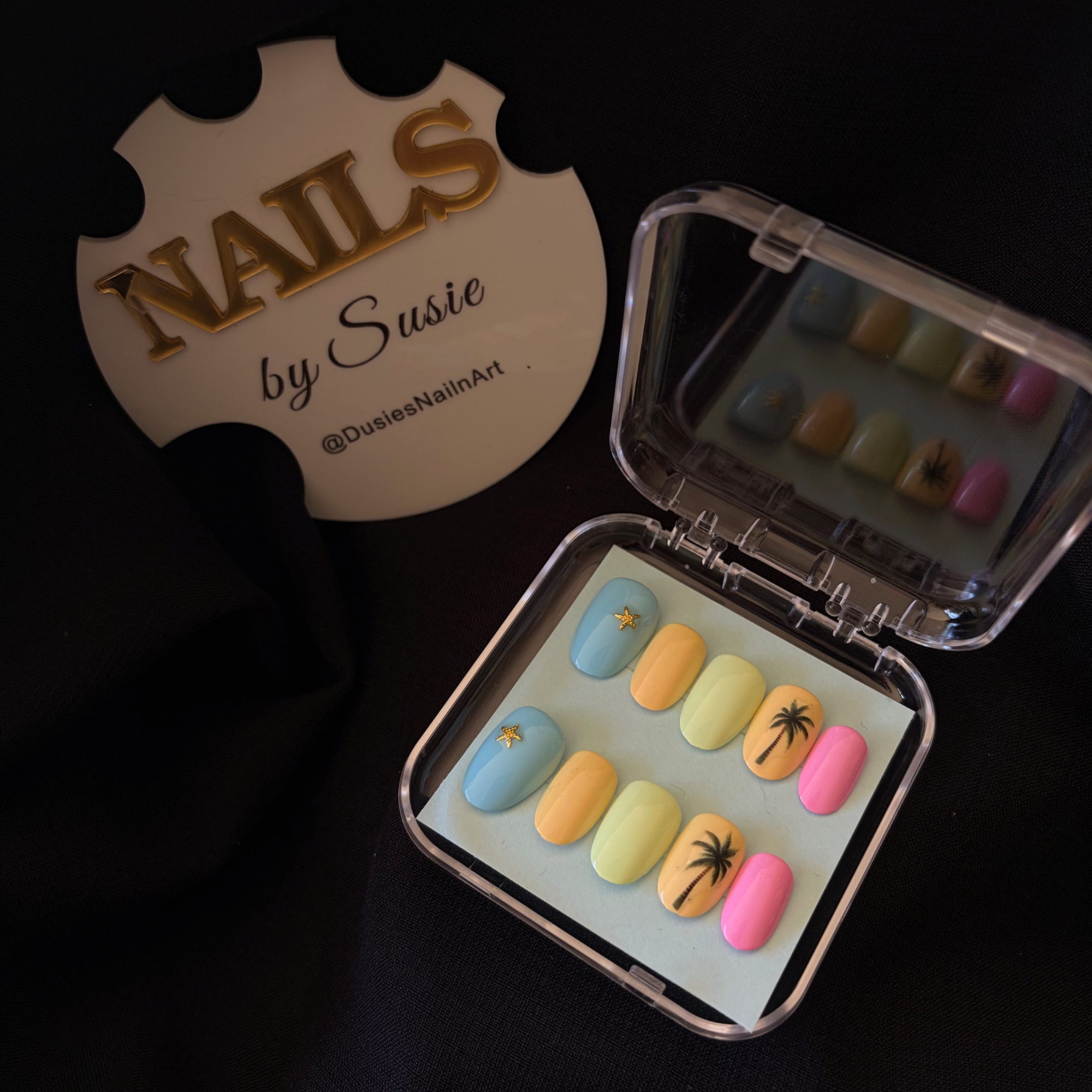 Island Glow Press On-Nail Set
