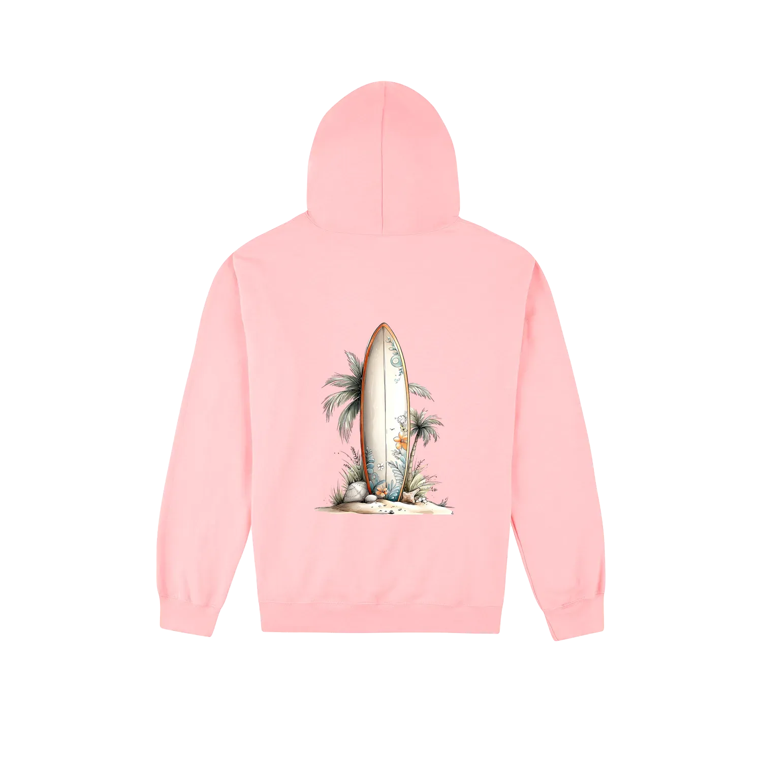 Light Pink back flat lay