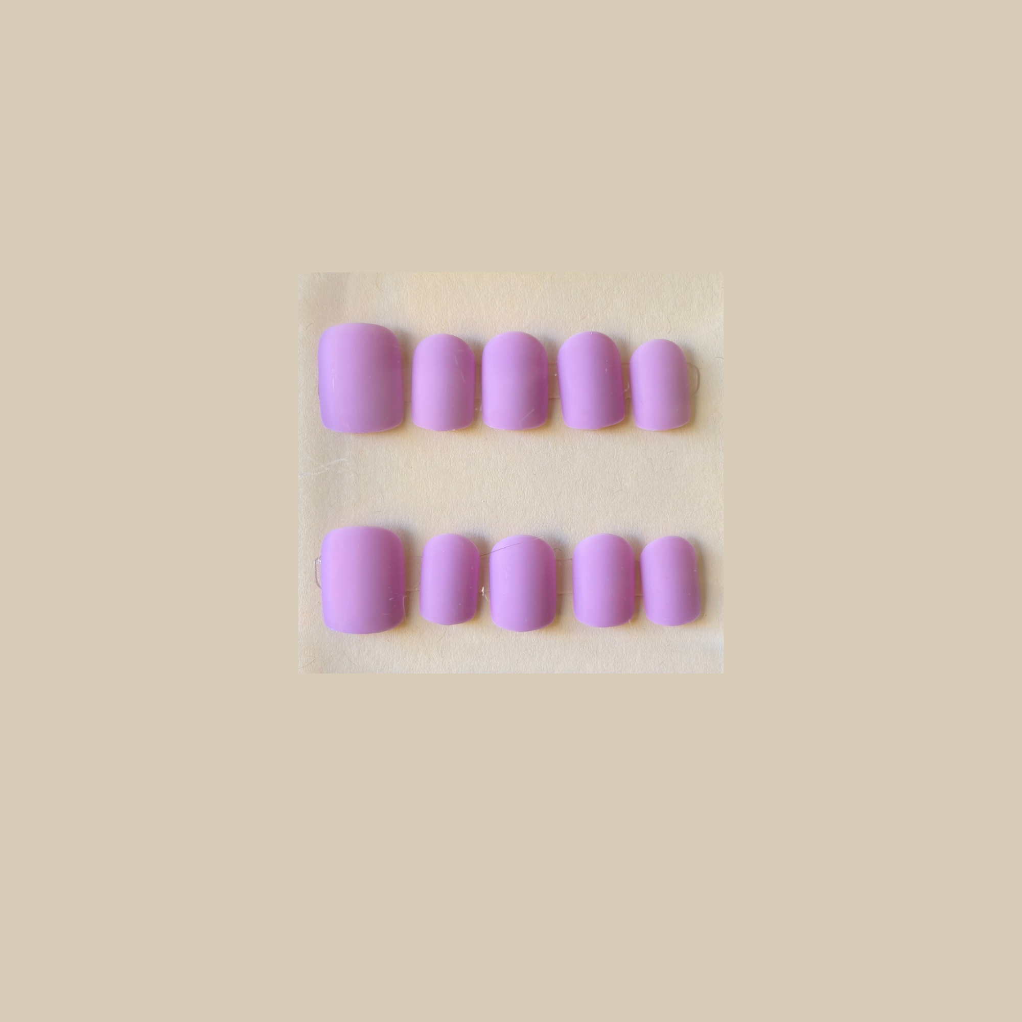 Lavender Coast Press-on Nail Set (Large)