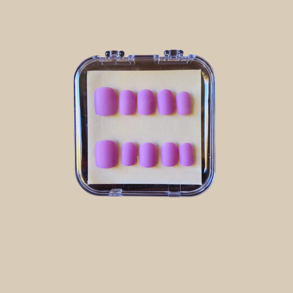 Lavender Coast Press-on Nail Set (Large)