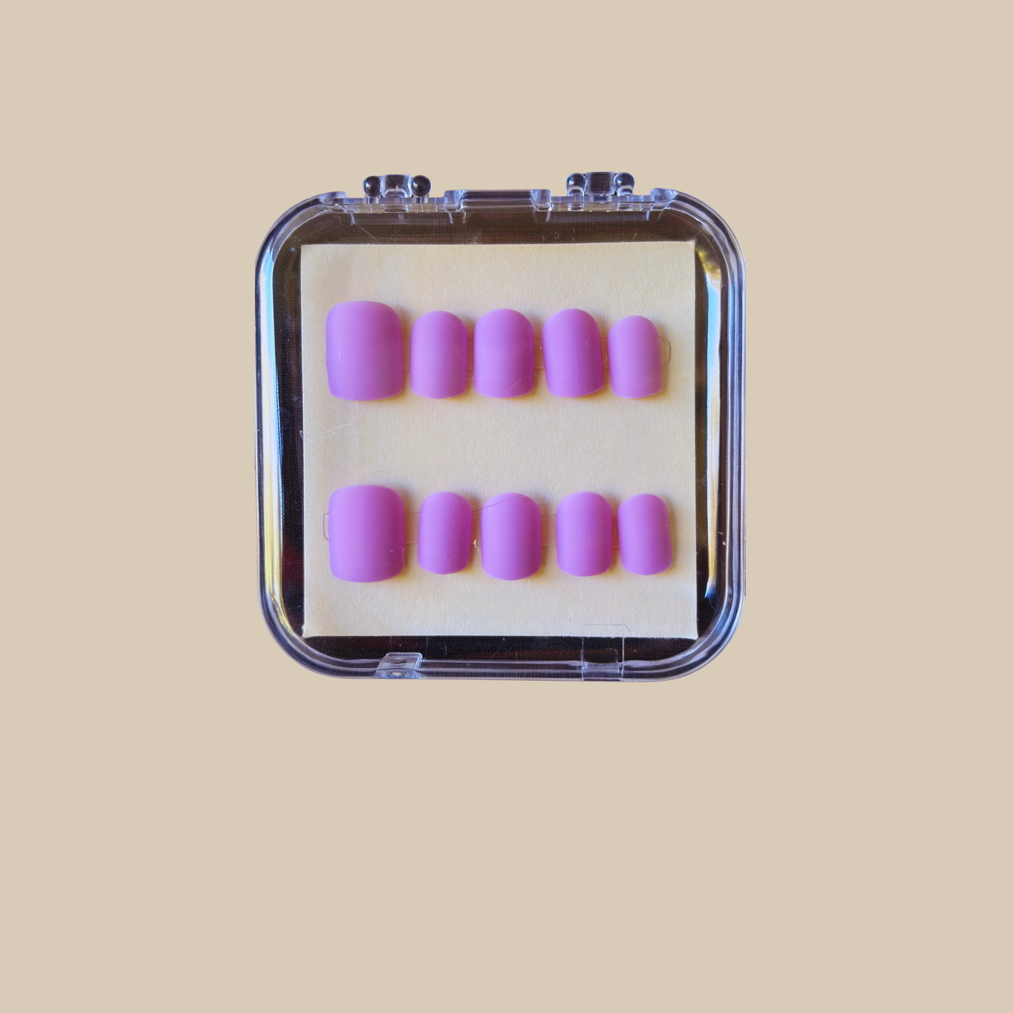 Lavender Coast Press-on Nail Set (Large)