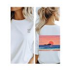 Dusies Coastal Tee - Quiet Shore