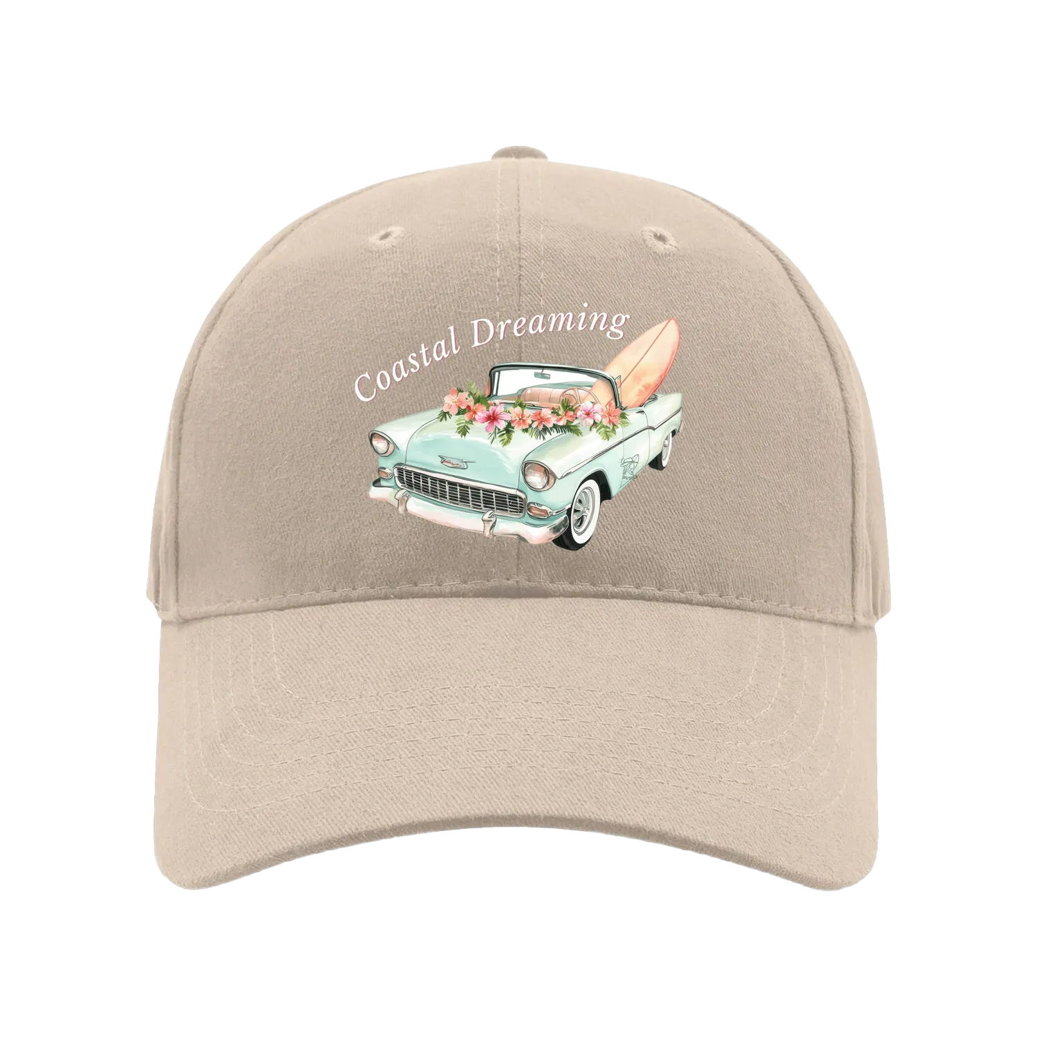 Natural front flat lay