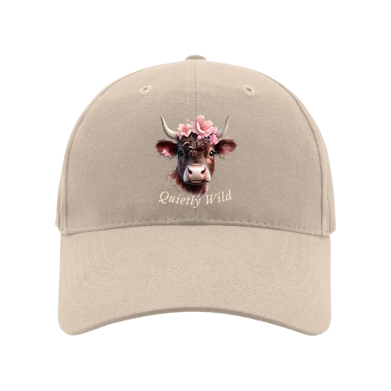 Natural front flat lay