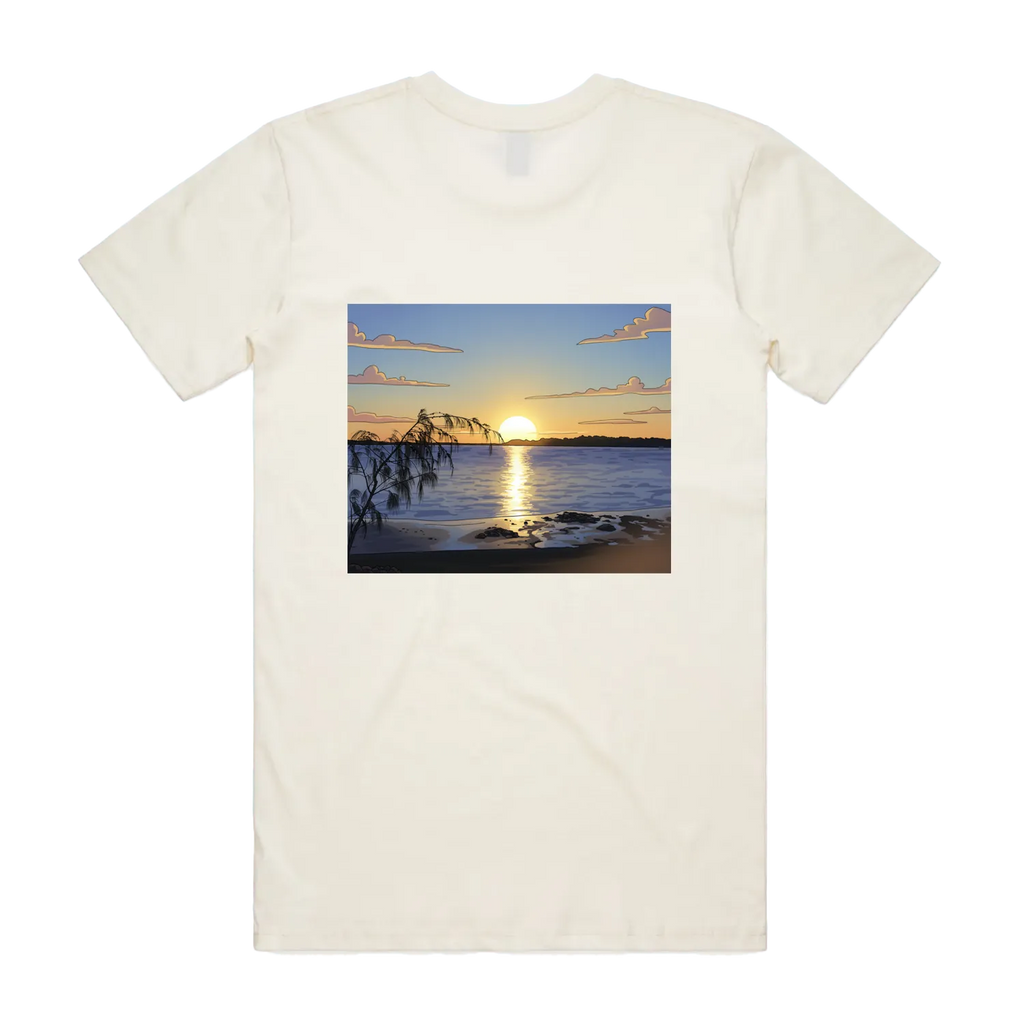 Dusies Coastal Tee - Quiet Horizon