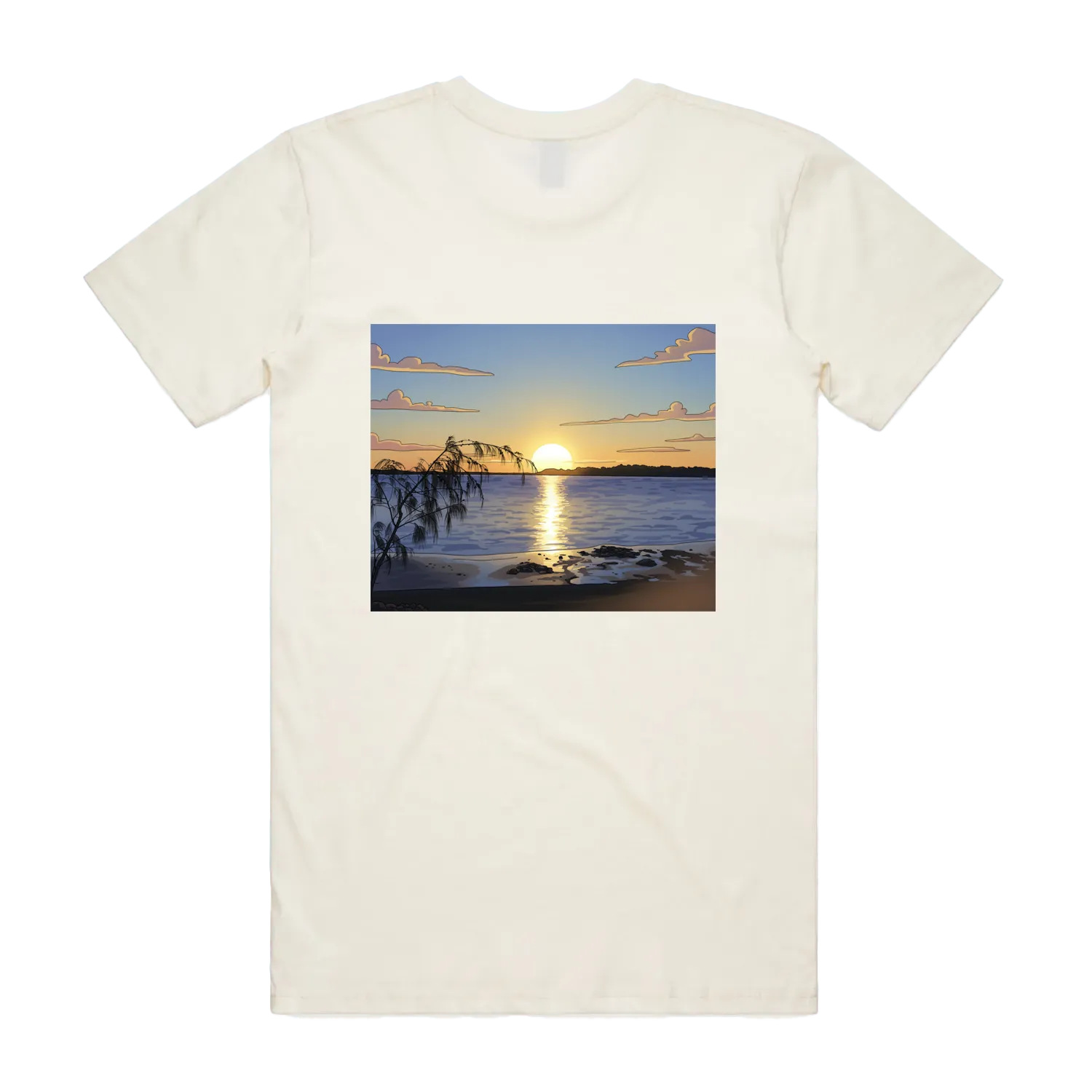 Dusies Coastal Tee - Quiet Horizon