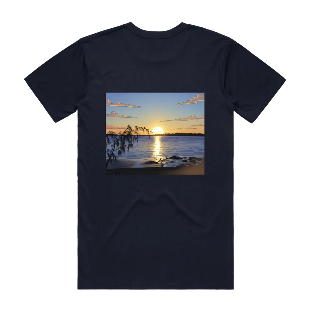 Dusies Coastal Tee - Quiet Horizon