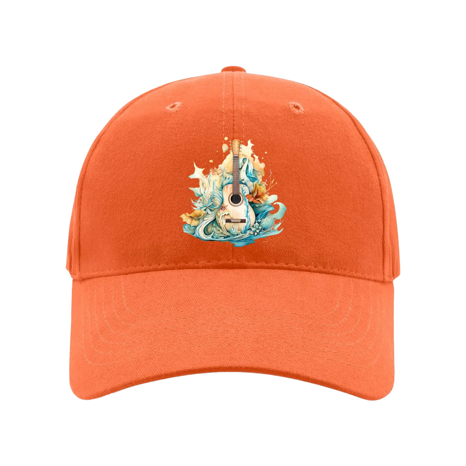 Orange front flat lay