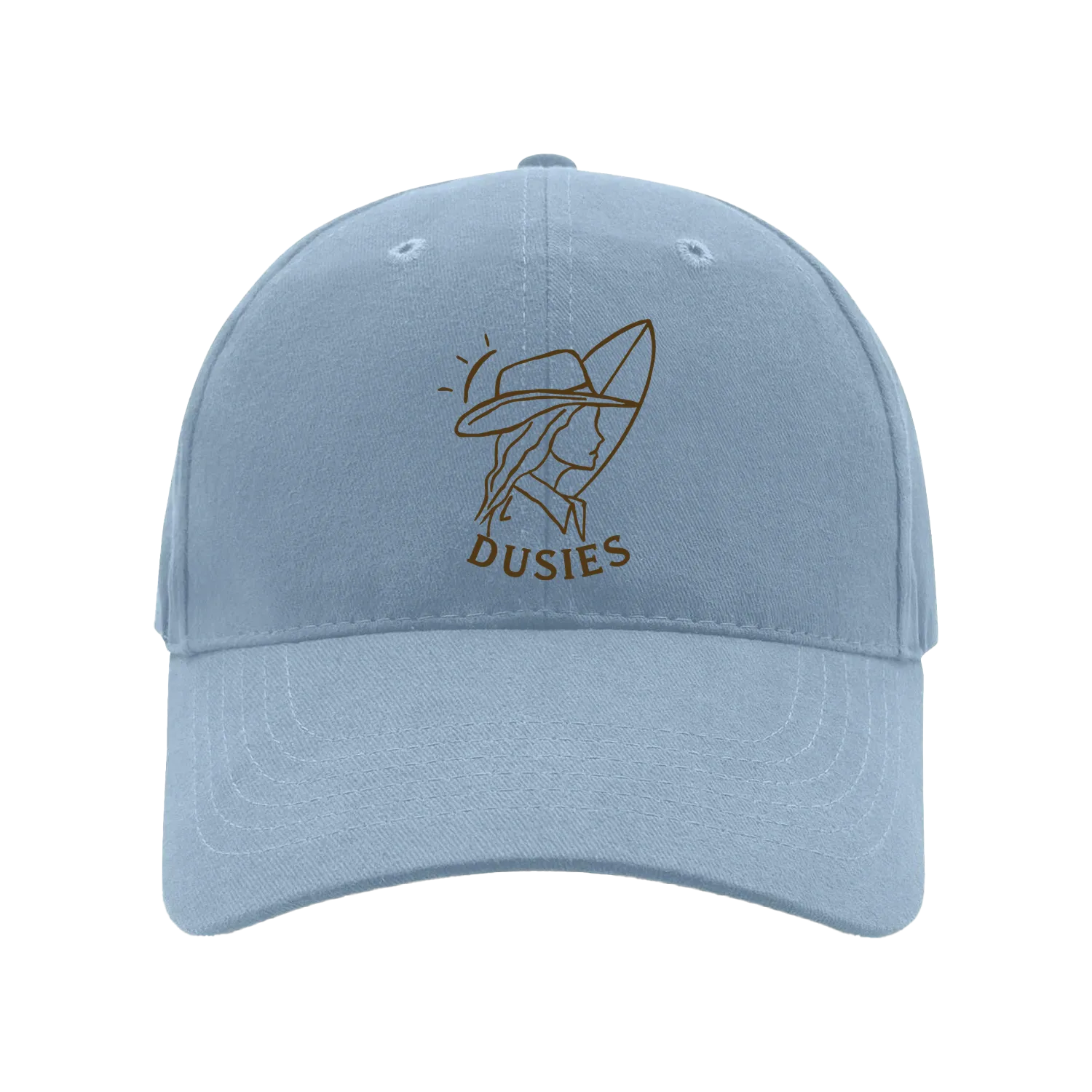 Powder Blue front flat lay