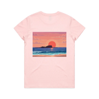 Dusies Coastal Tee - Quiet Shore