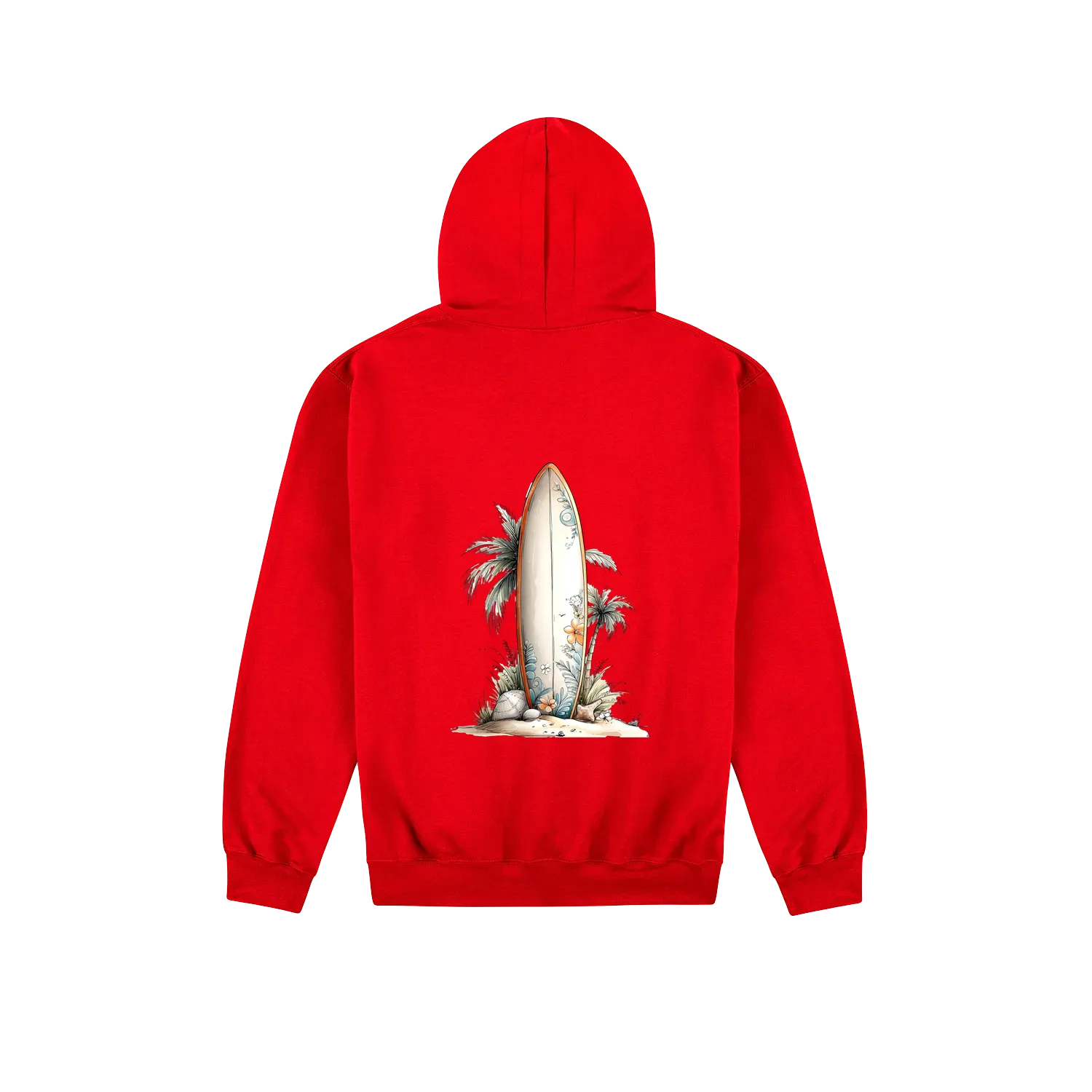 Red back flat lay