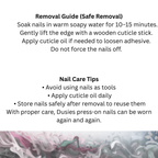 Rose Sand Press-on Nail Set