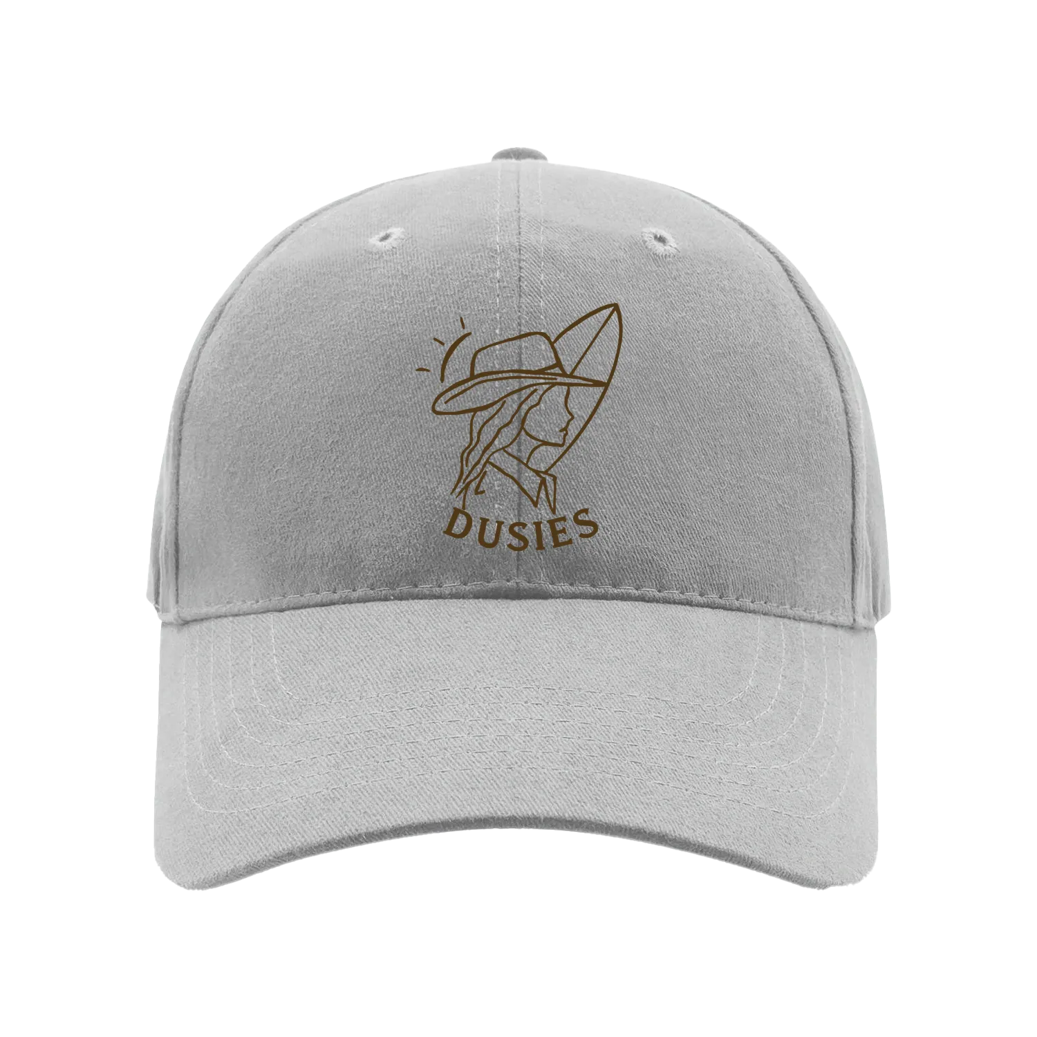 Silver front flat lay