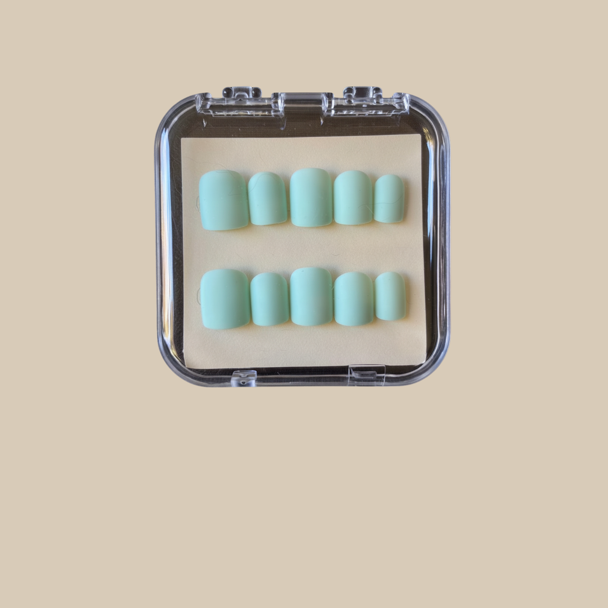 Sage Tide Press-on Nail Set (Large)
