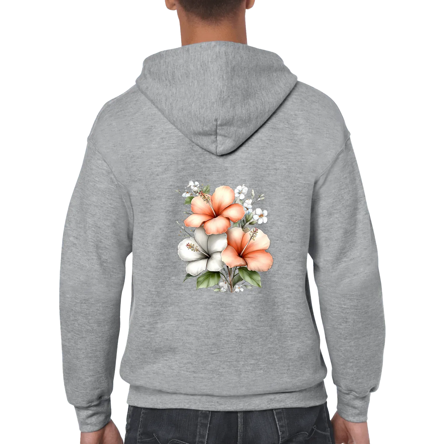 Coastal Hibiscus Zip