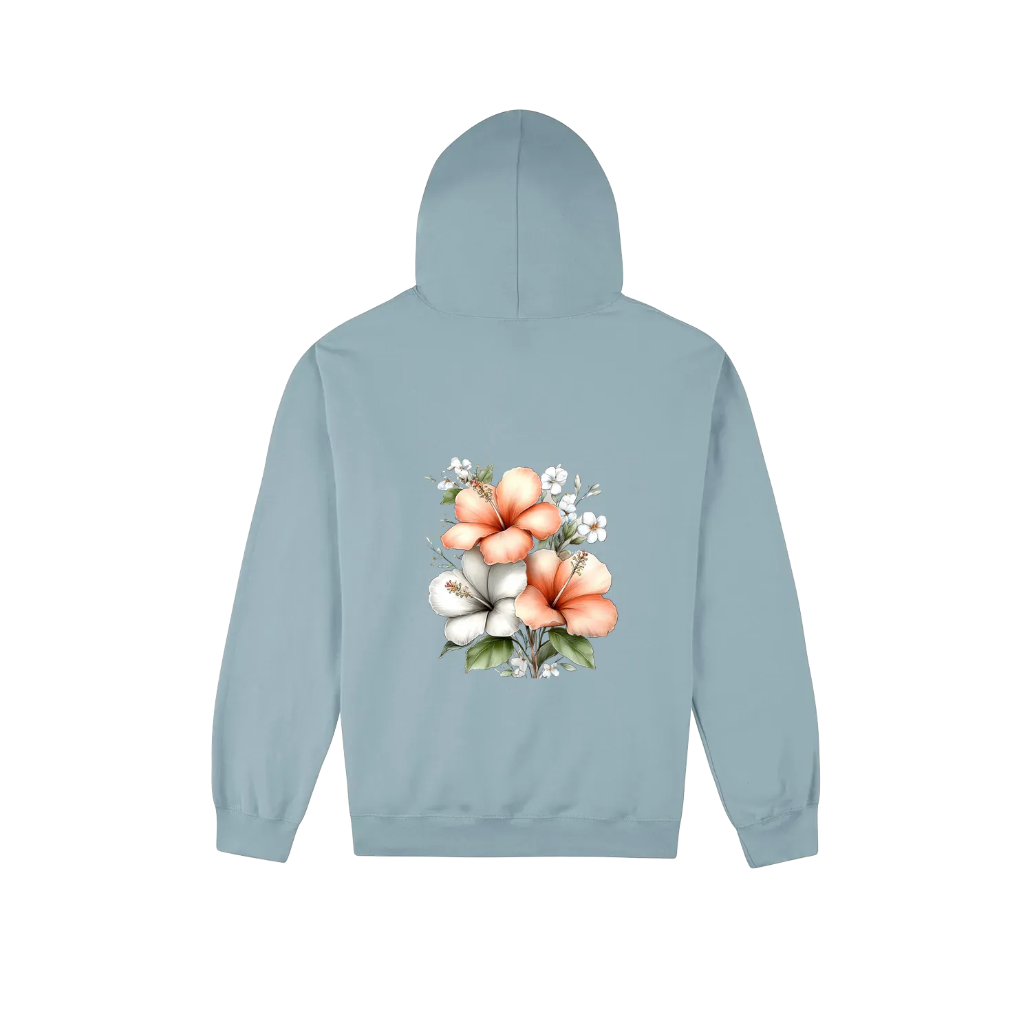 Coastal Hibiscus Pullover
