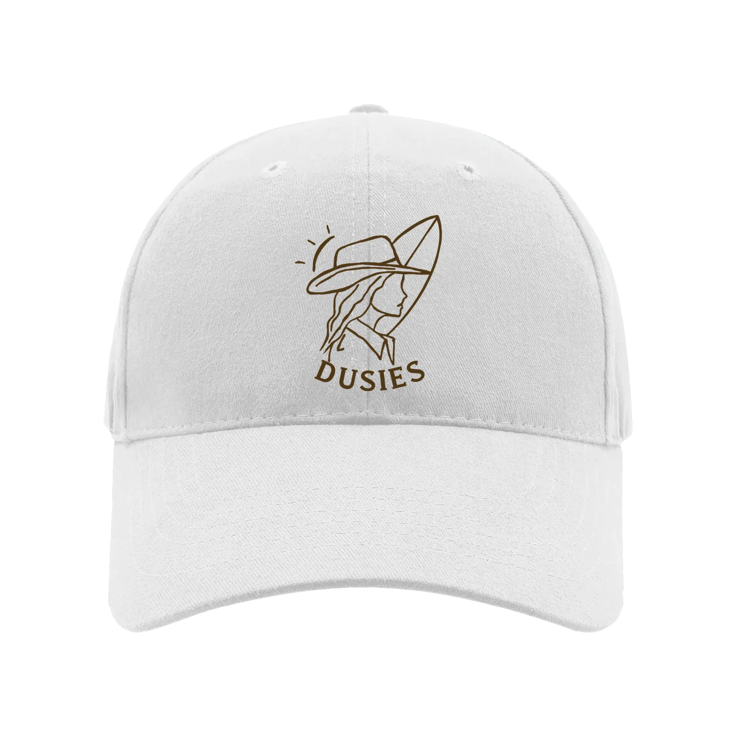 White front flat lay