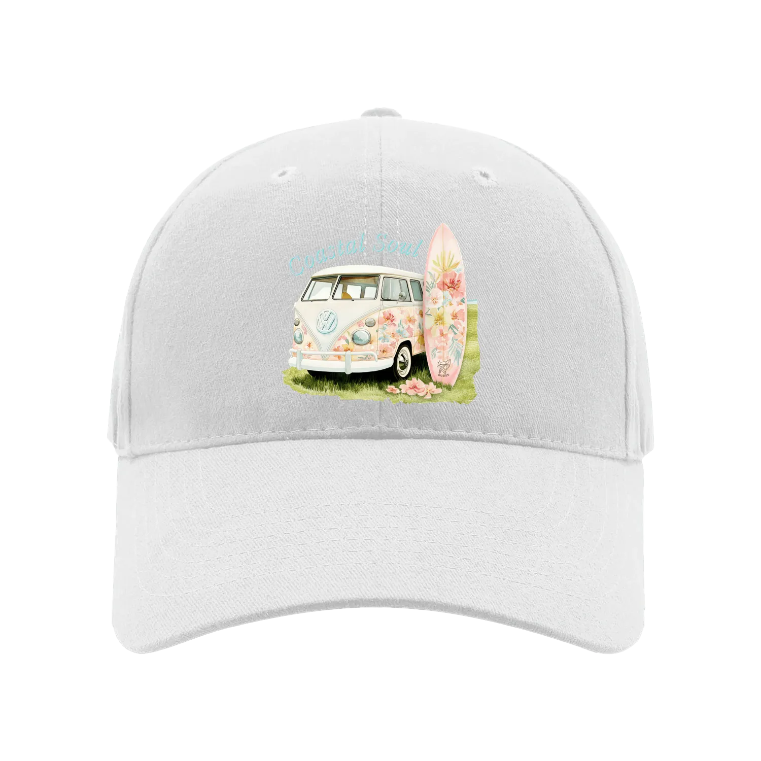 White front flat lay