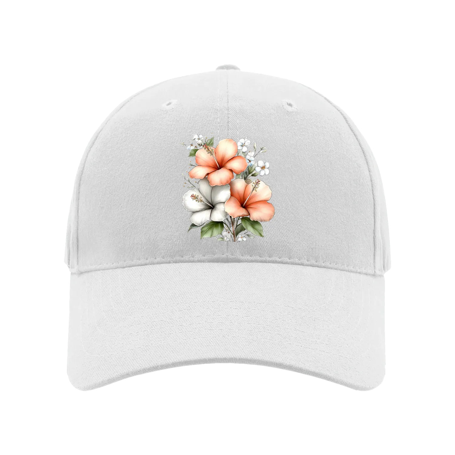 White front flat lay