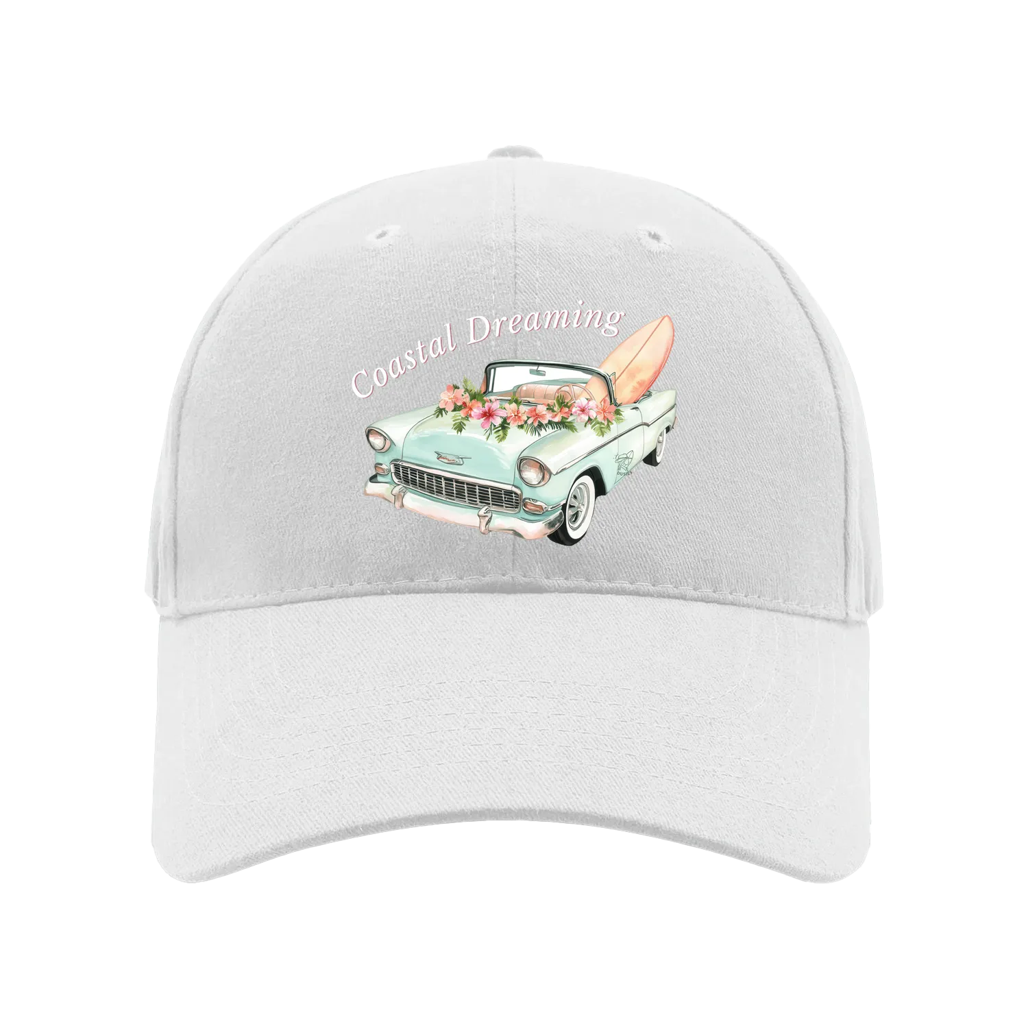 White front flat lay