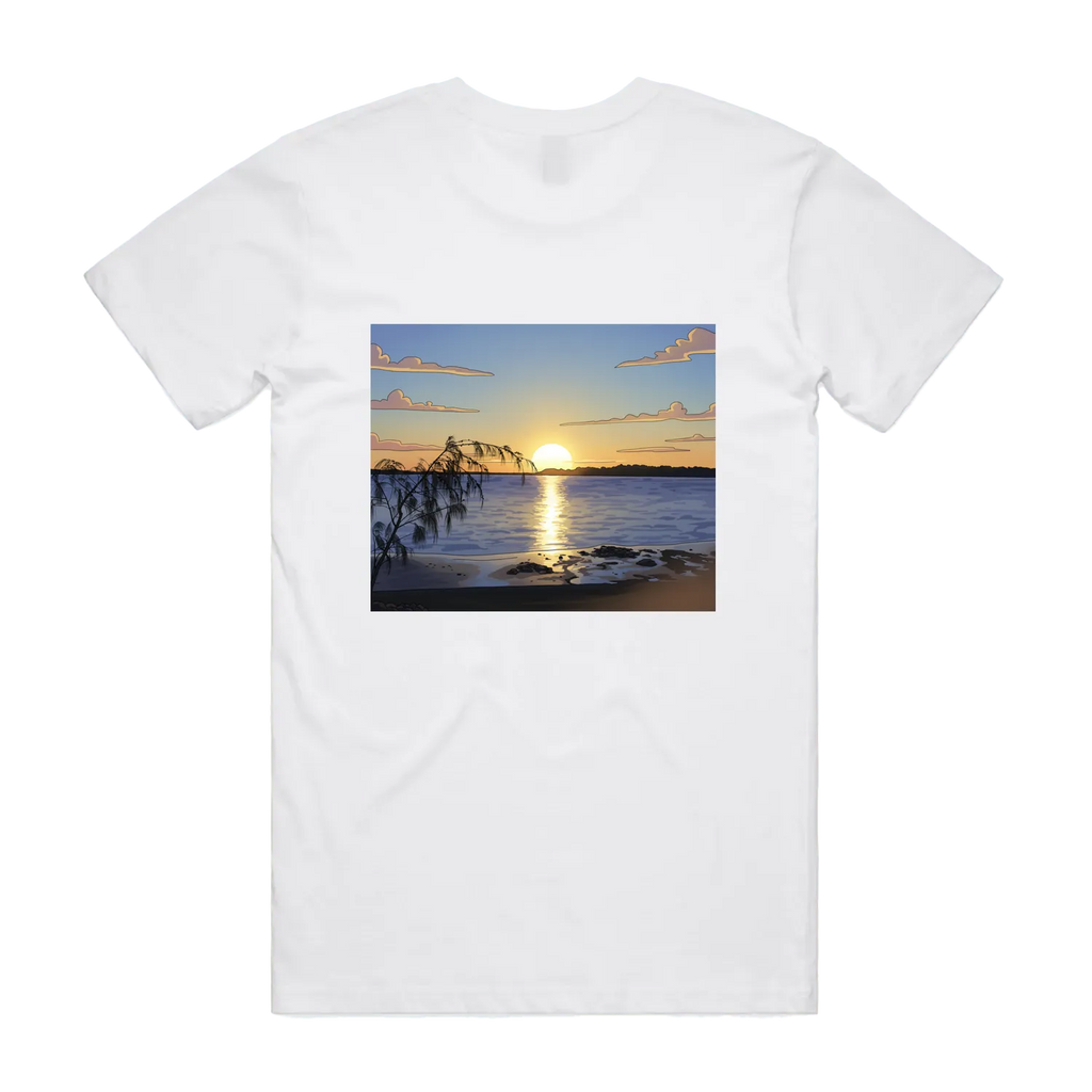 Dusies Coastal Tee - Quiet Horizon