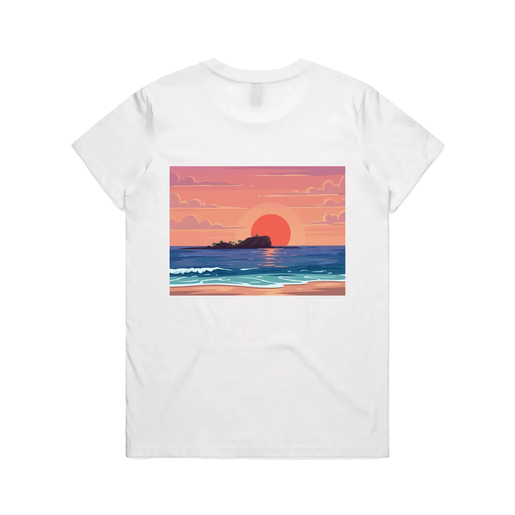Dusies Coastal Tee - Quiet Shore